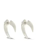 Shaun Leane silver mini Talon earrings