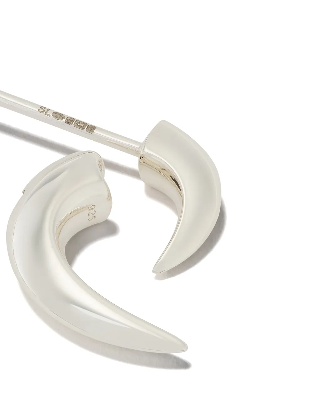 Shaun Leane Silver Mini Talon Earrings In Sterling Silver