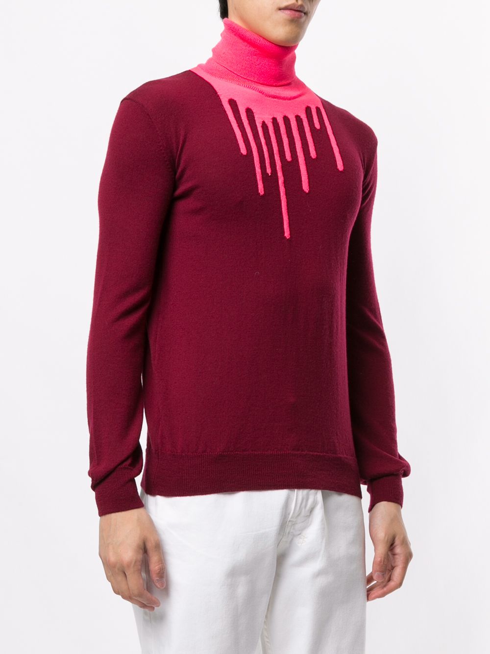 фото Walter van beirendonck drip turtle neck