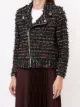 Coohem tweed biker jacket
