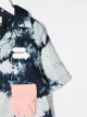 Cinzia Araia Kids patch-pocket tie-dye shirt