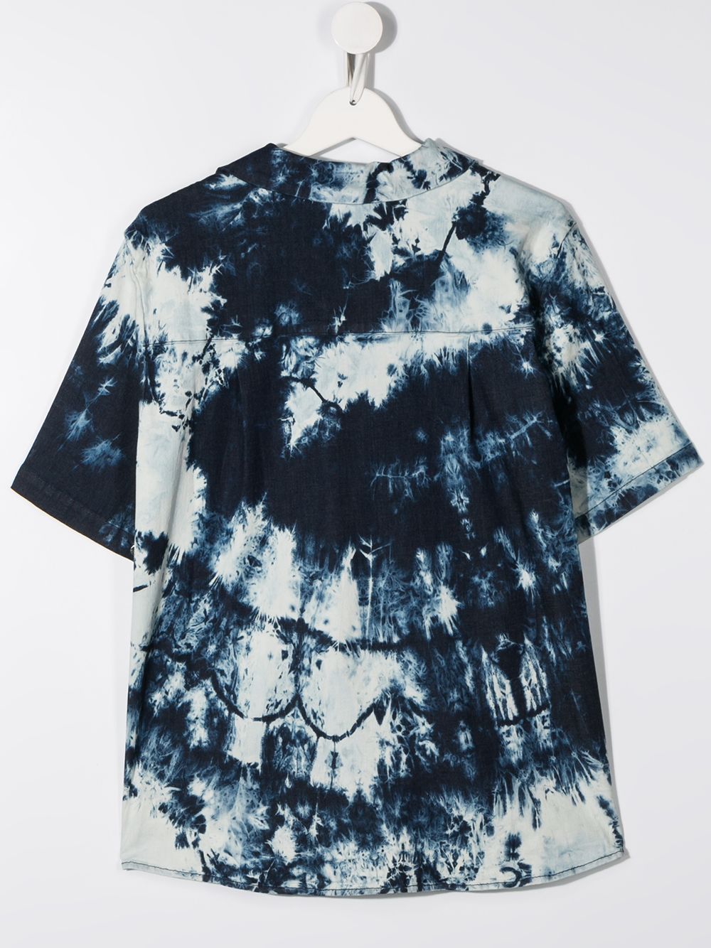 фото Cinzia araia kids patch-pocket tie-dye shirt