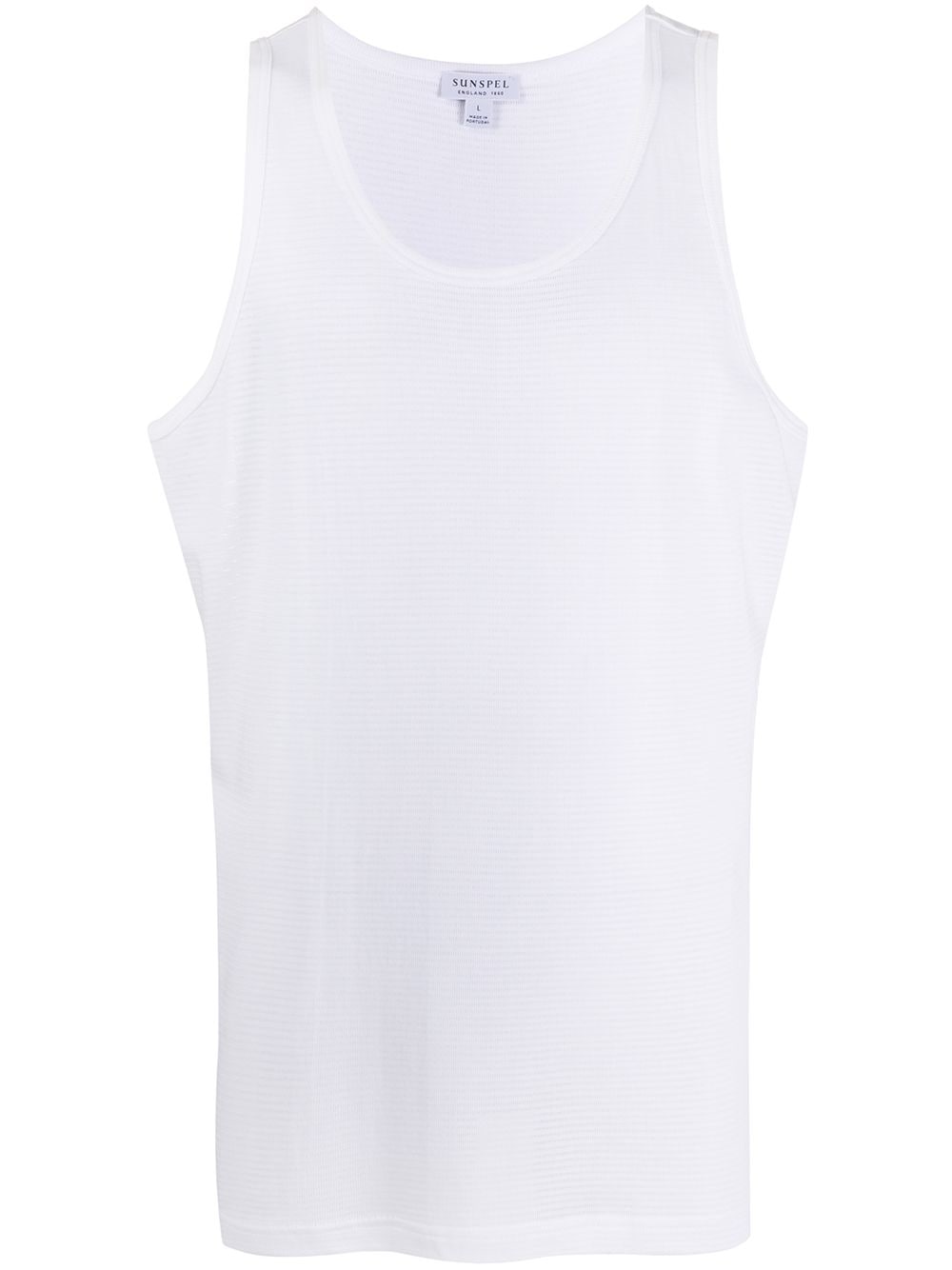 фото Sunspel scoop neck sleeveless top