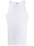 Sunspel scoop neck sleeveless top - White