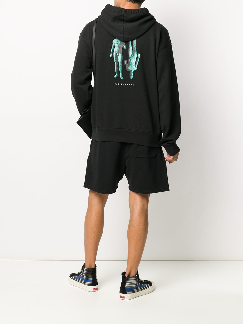 фото Paura adaptive graphic print hoodie