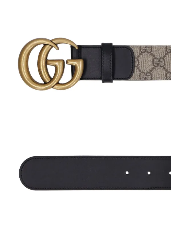 Women's double g buckle gg supreme belt online