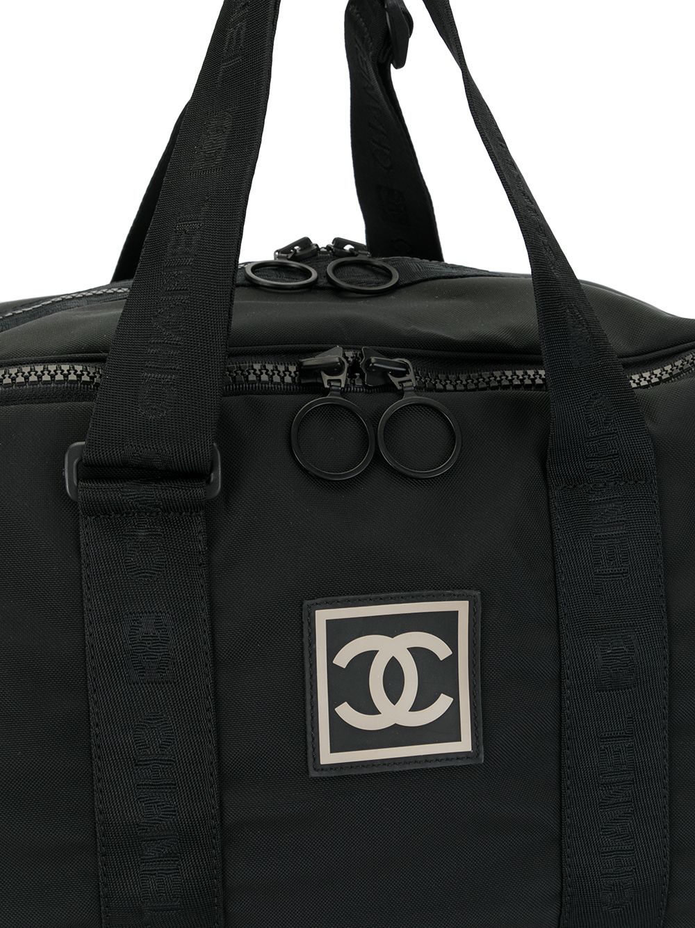 фото Chanel pre-owned сумка sport line с логотипом cc