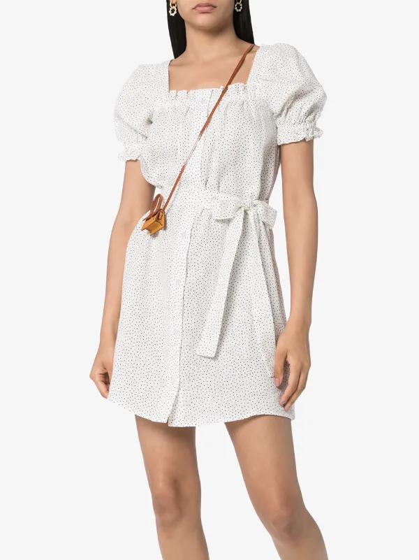tie waist mini dress