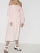 Image 2 of Sleeper Atlanta puff-sleeve gingham dress