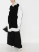 Image 2 sur Maison Margiela robe-chemise à empiècements contrastants