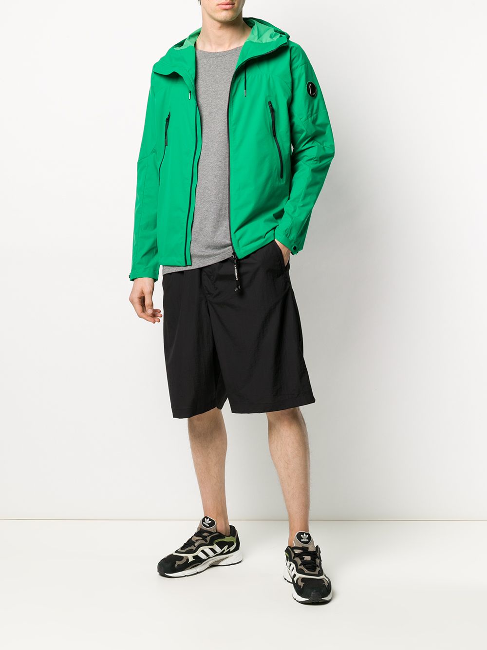 фото C.p. company hooded zip-up jacket