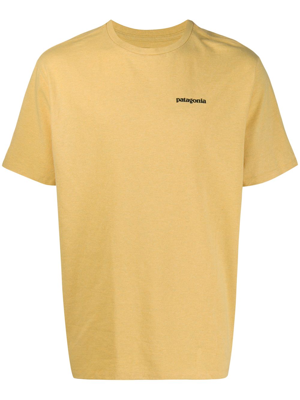 фото Patagonia oversized logo print t-shirt