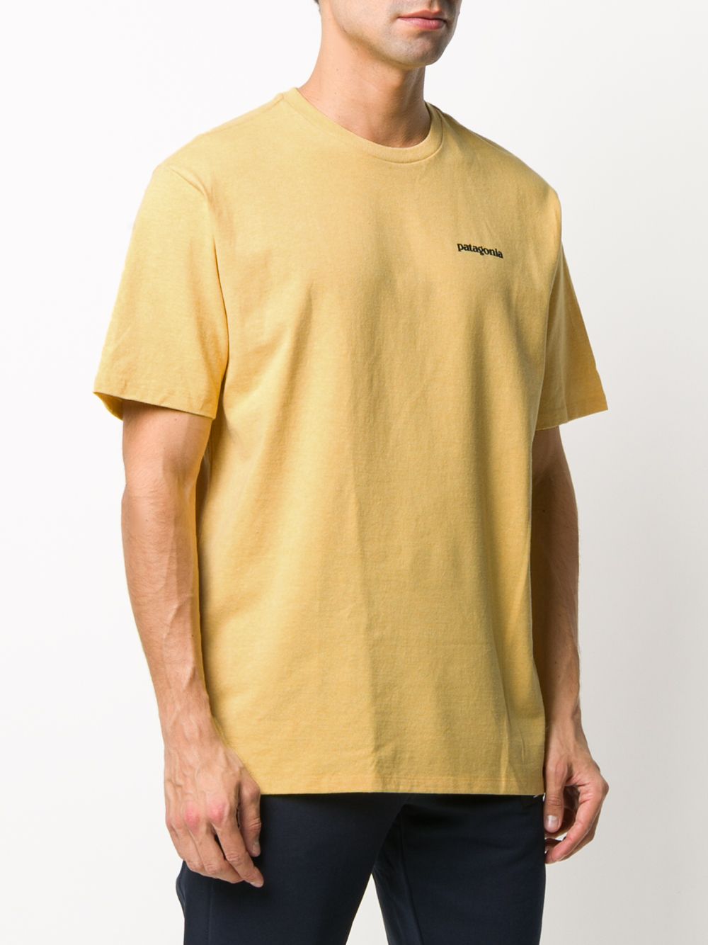 фото Patagonia oversized logo print t-shirt