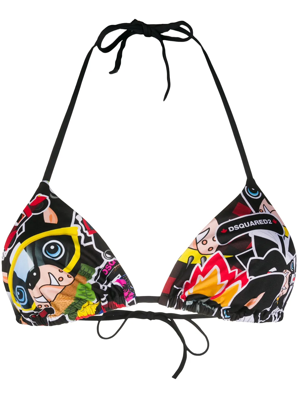 Dsquared2 Bikinioberteil Mit Print AYlb7 2M6rR Dsquared2 Bikinioberteil Mit Print AYlb7 2M6rR