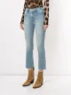 MOTHER I Confess high-rise cropped kick-flare jeans