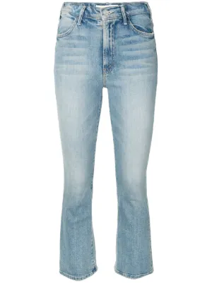 I Confess high-rise cropped kick-flare jeans by Mother, available on farfetch.com for $336 Jennifer Lopez Pants SIMILAR PRODUCT