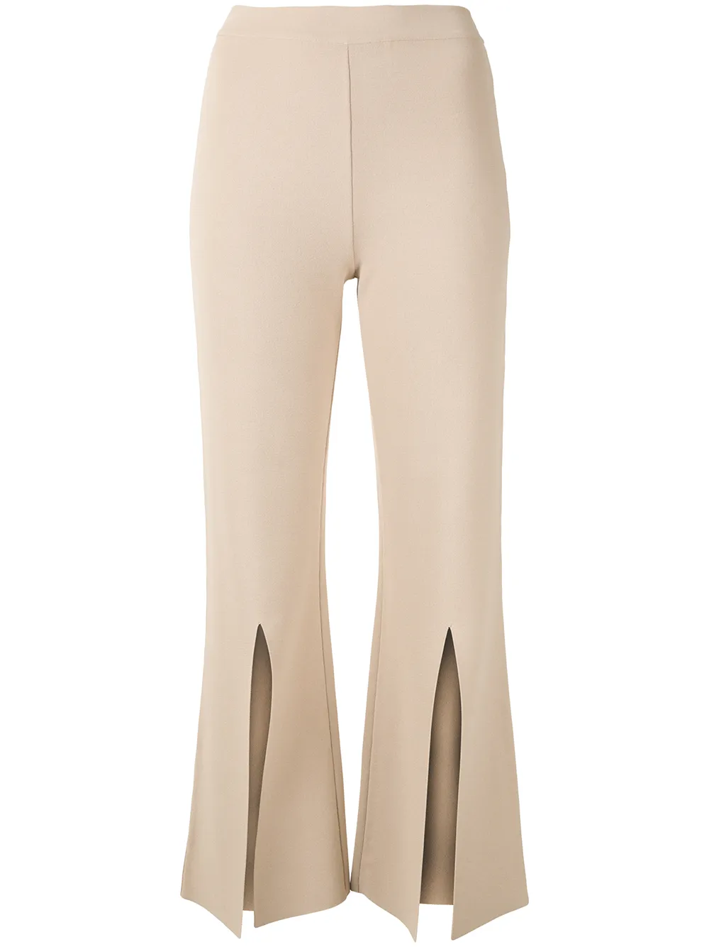 Stella McCartney Hose mit Schlitzen - Nude