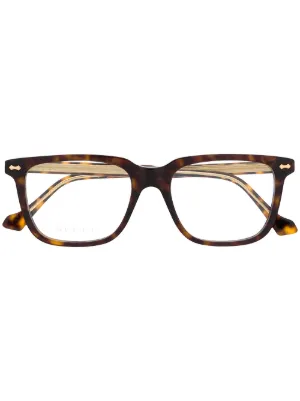 gucci tortoise shell glasses