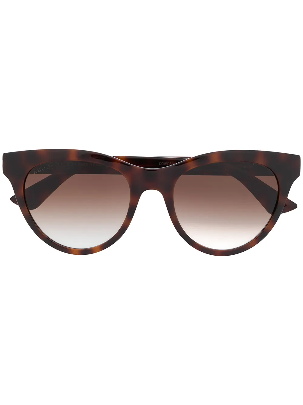 

Gucci Eyewear lentes de sol con armazón redonda - Marrón