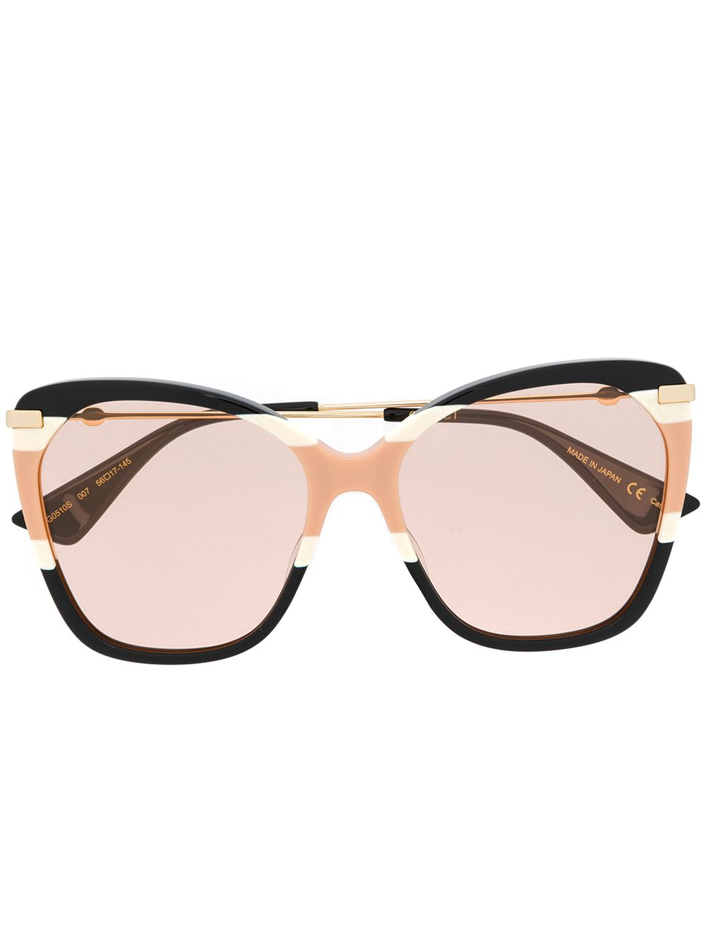 Gucci Eyewear Oversized butterfly-frame Sunglasses - Farfetch