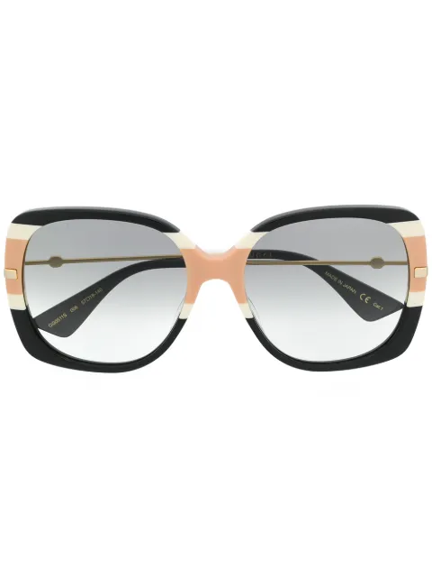 gucci web stripe sunglasses