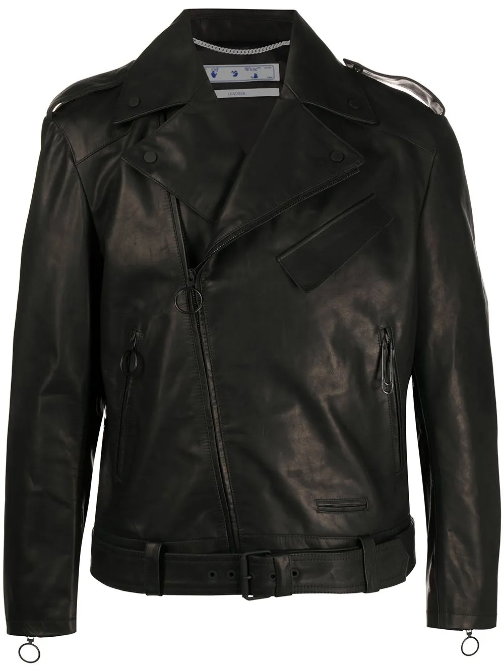 veste de moto imprimée