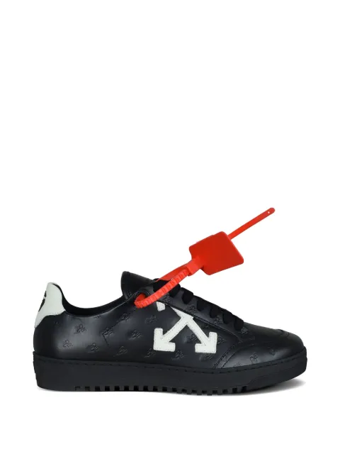 Off-White debossed-logo low-top sneakers