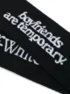 Off-White BOYFRIENDS LONG SOCKS BLACK WHITE