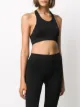 UNRAVEL PROJECT logo-print sports bra