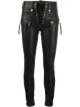 Image 1 of UNRAVEL PROJECT lace-up cropped trousers