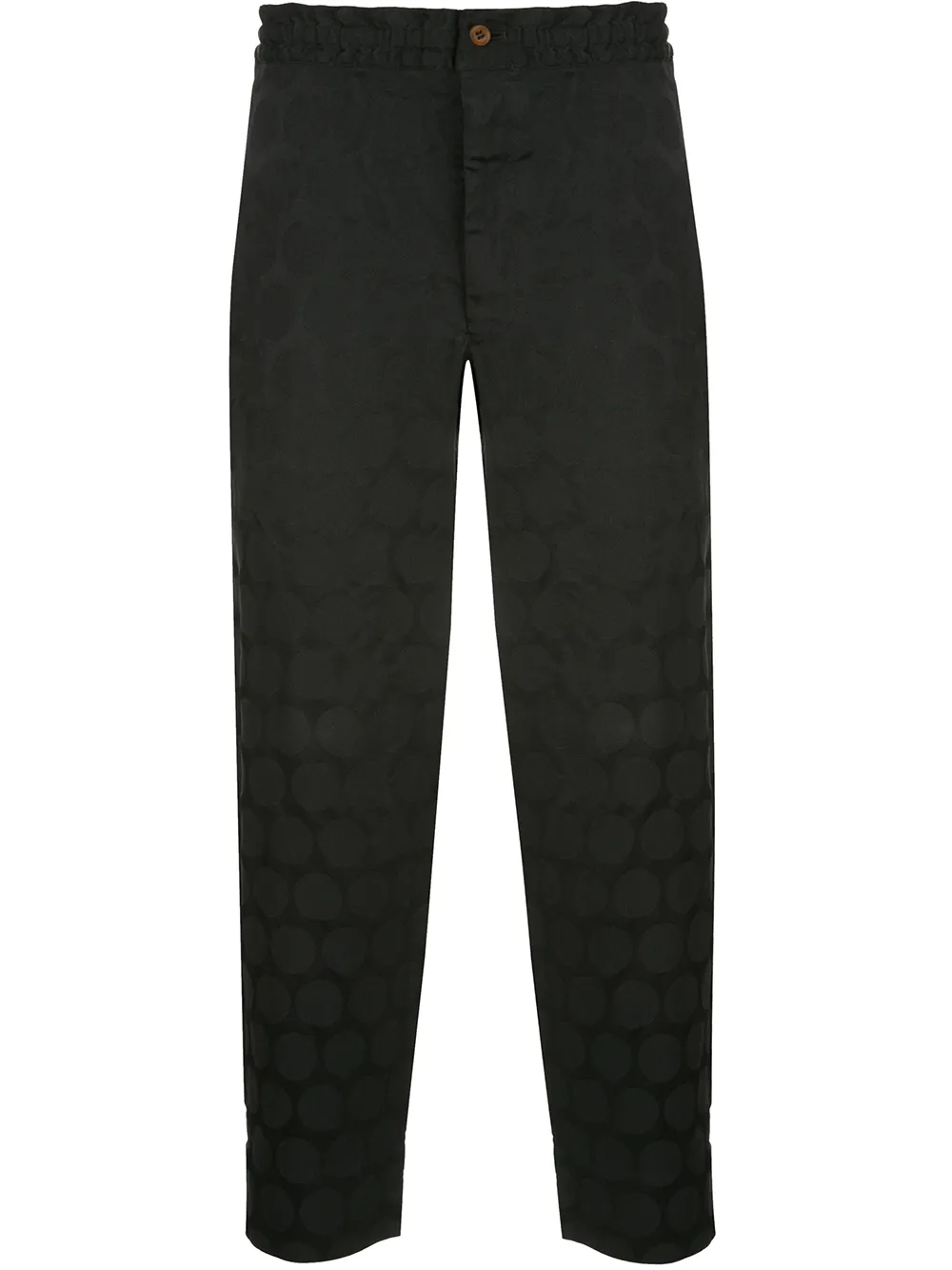 Comme des Garçons Homme Plus Gepunktete Hose - Schwarz