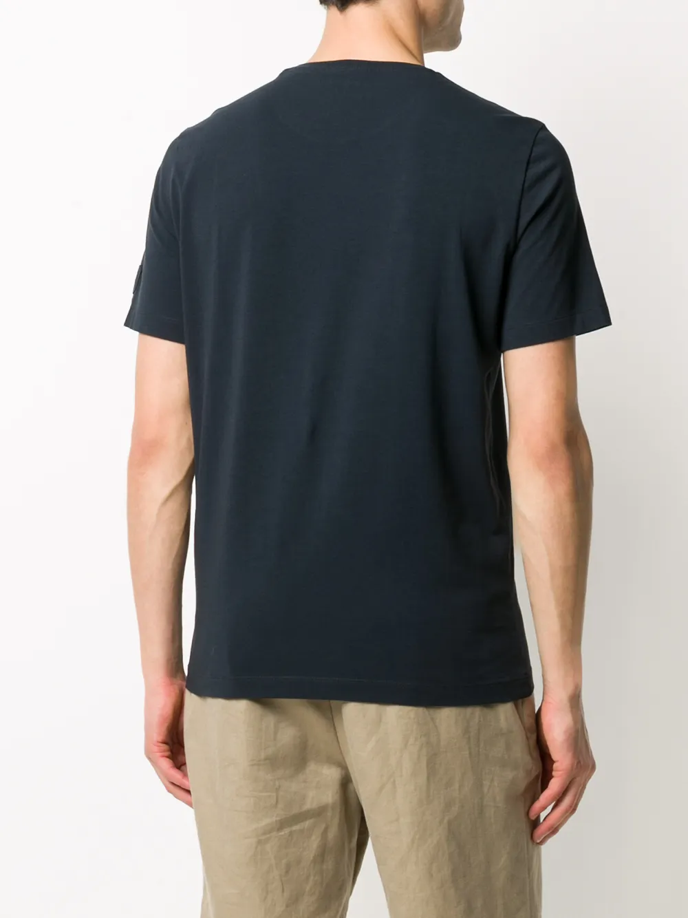 Corneliani T-shirt met ronde hals Blauw