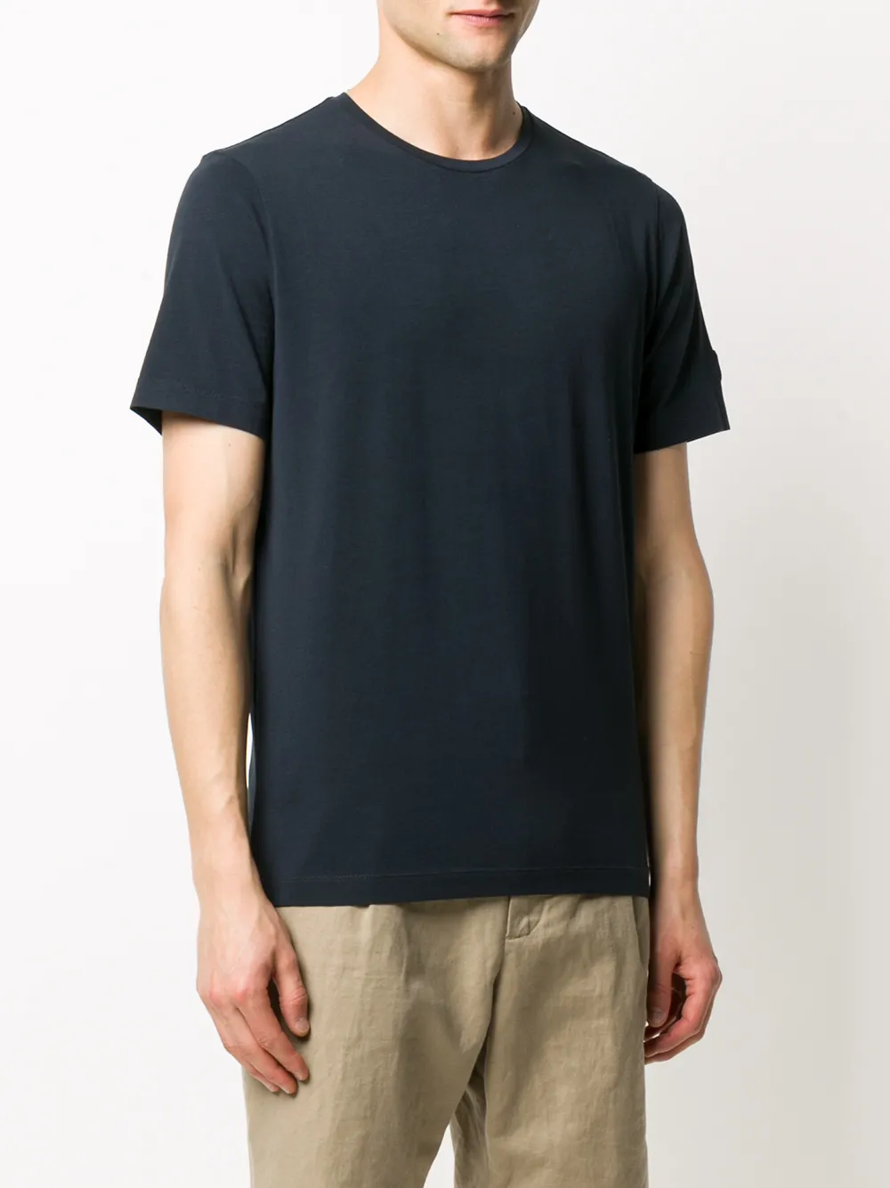 Corneliani T-shirt met ronde hals Blauw