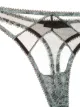 Kiki de Montparnasse two-tone sheer thong