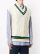 Coohem cable-knit sleeveless vest