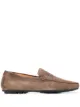 Image 1 of Corneliani textured almond-toe loafers