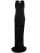 Afbeelding 1 van Ann Demeulemeester Uitgesneden maxi-jurk