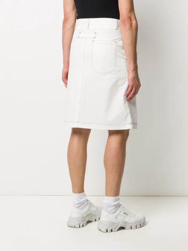Xanderzhou スカート 23ss Kiosque cc Xander Zhou コットン スカート 通販 - FARFETCH