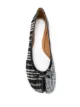 Maison Margiela check print split-toe ballerina shoes