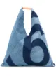 Immagine 1 di MM6 Maison Margiela Borsa denim Japanese media