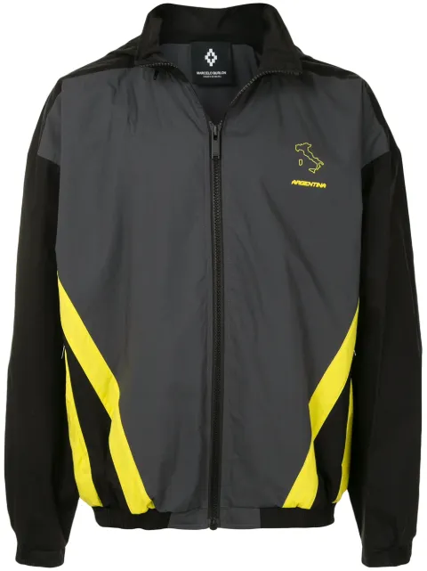 COUNTY OF MILAN chamarra deportiva con diseño colour block