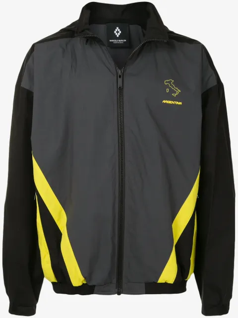 COUNTY OF MILAN colour-block track jacket