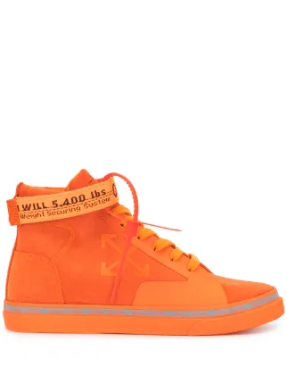 off white suede industrial sneakers