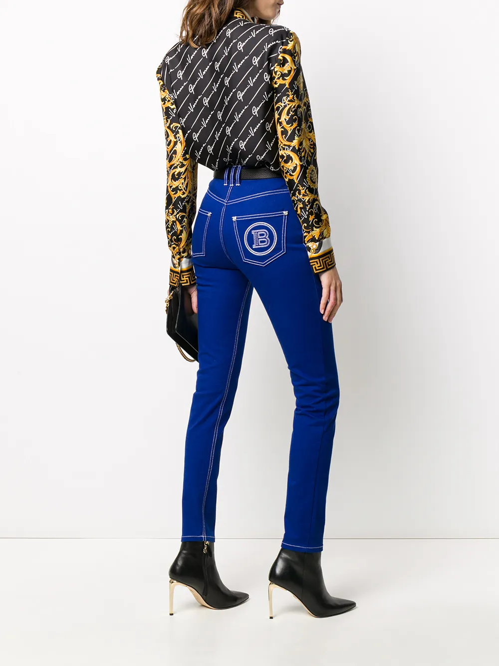 Balmain Skinny jeans - Blauw