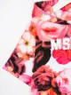 Msgm Kids T-shirt met bloemenprint