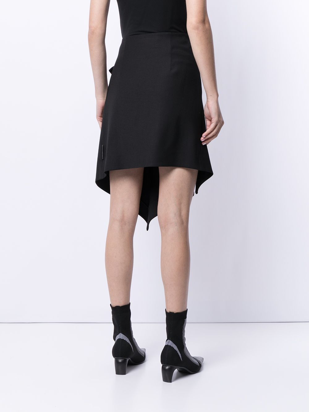 Off-White gathered detail asymmetric skirt Women