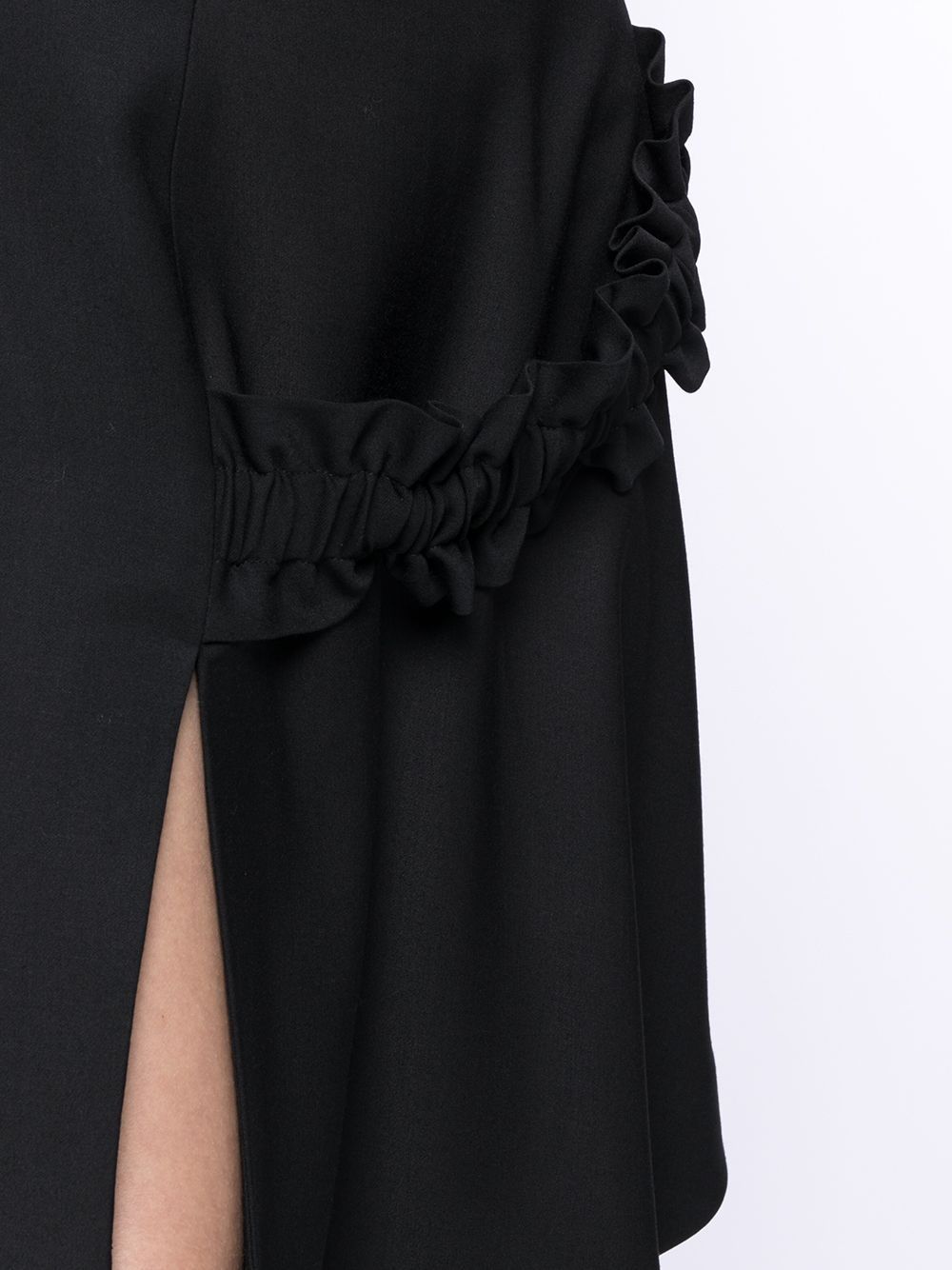 Off-White gathered detail asymmetric skirt Women