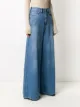 MM6 Maison Margiela stonewashed wide-leg jeans