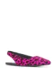 Image 2 of MM6 Maison Margiela leopard print slingback ballerina shoes