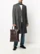 Image 2 of Maison Margiela houndstooth collarless coat